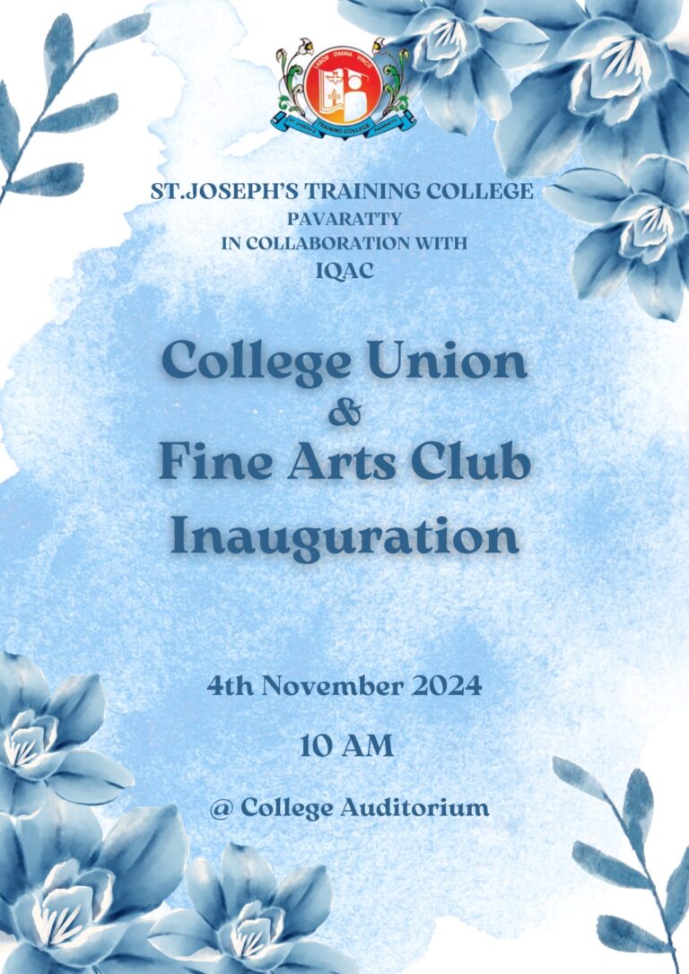 college union & fine arts club inauguration