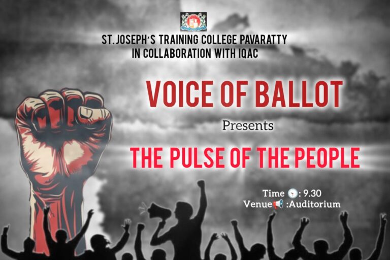 THE PULSE OF THE PEOPLE