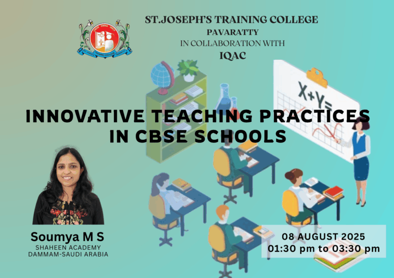 INNOVATIVE TEACHING PRACTICES IN CBSE SCHOOLS