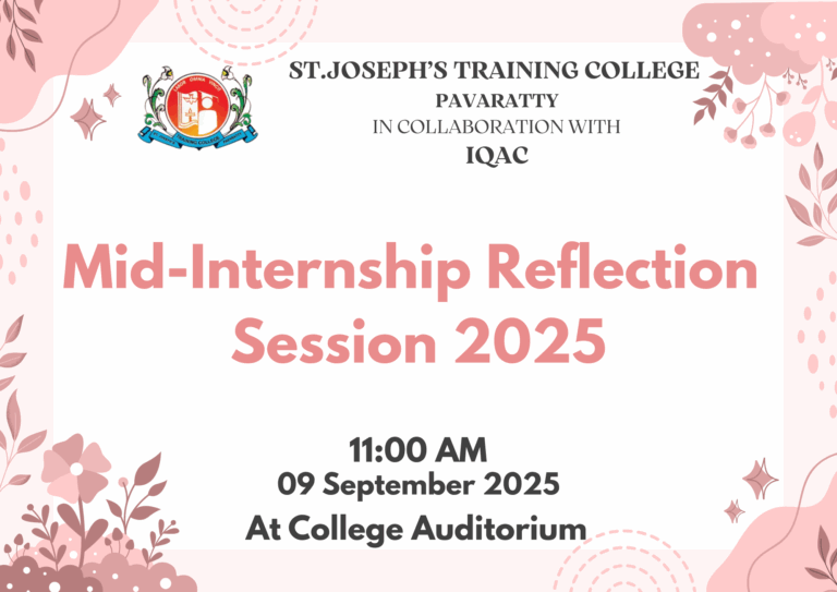 Mid-Internship Reflection Session 2025