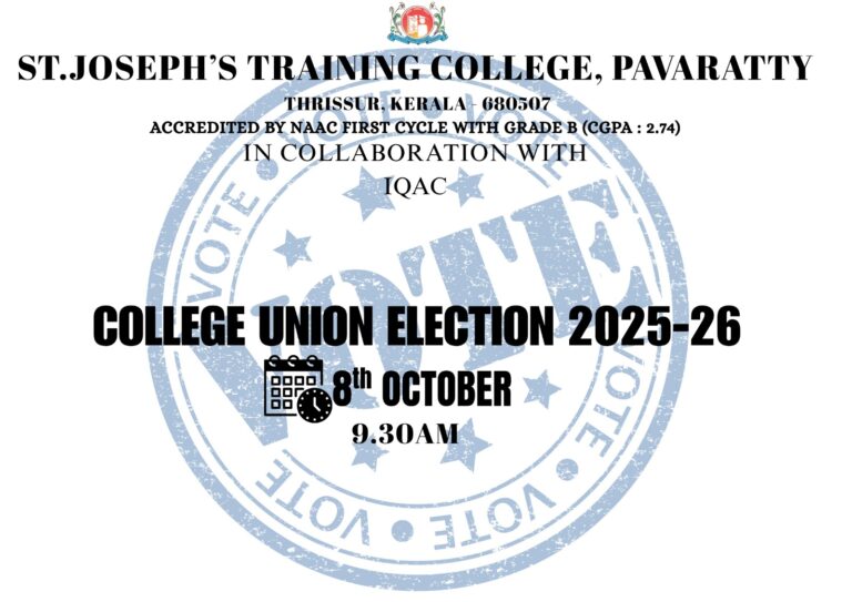 COLLEGE UNION Election 2025