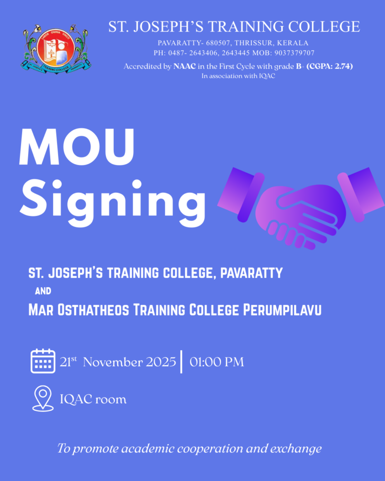 MOU SIGNING