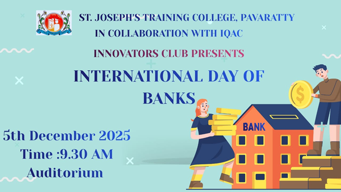 INTERNATIONAL DAY OF BANKS