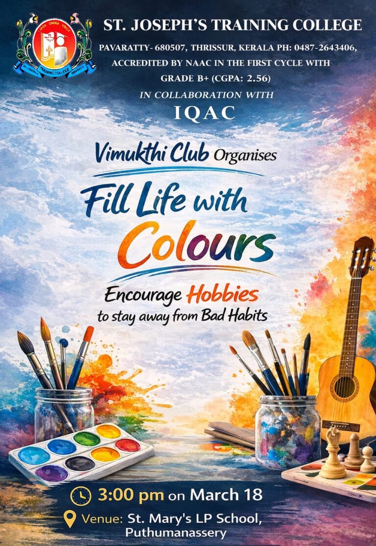 FILL LIFE WITH COLOURS