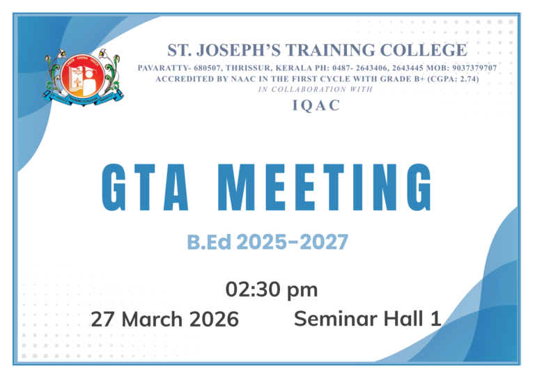 GTA MEETING MARCH 2026