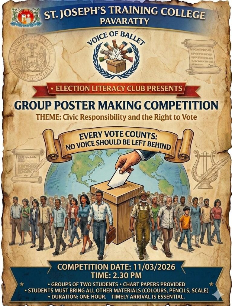 GROUP POSTER MAKING COMPETITION