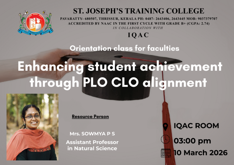 ENHANCING STUDENTS ACHIEVMENT THROUGH PLO CLO ALIGNMENT