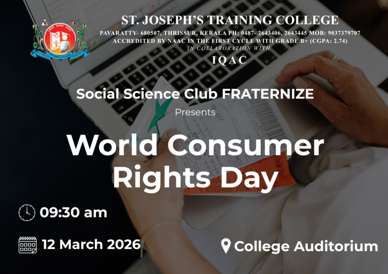 WORLD CONSUMER RIGHTS DAY