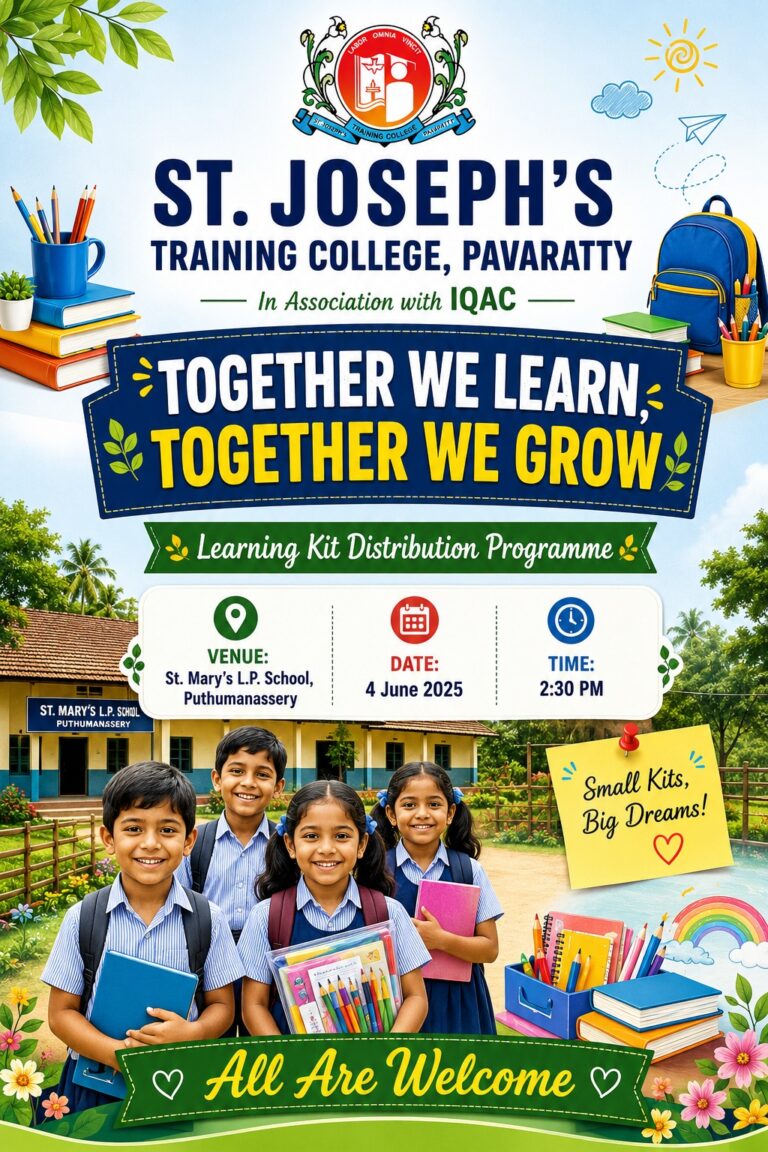 LEARNING KIT DISTRIBUTION PROGRAMME